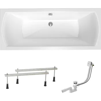 Umyvadlo Obdélníková vana Laguna Cube Way Plus 170x70 cm akrylát levá i pravá SIKOCUB1700APN