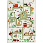 Dětský koberec fototisk Dopravní hřiště 100 × 150 cm