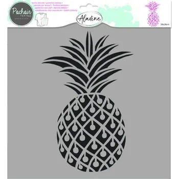 Plastová šablona Aladine - Ananas, 28 × 28 cm