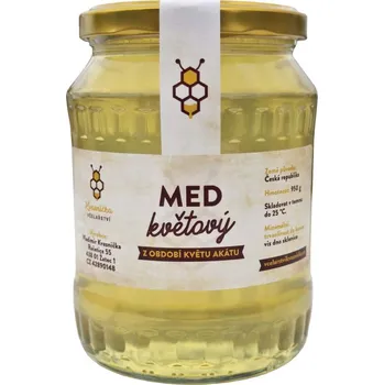 Včelařství Kvasnička Med květový z období květu akátu 950 g