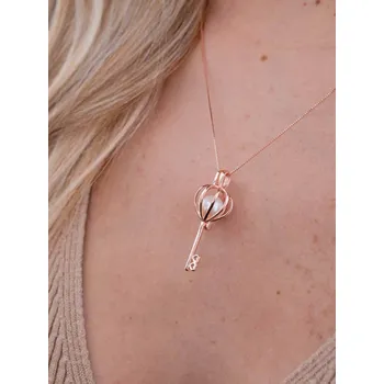 Náhrdelník Pan Perla 91/STR7 růžová