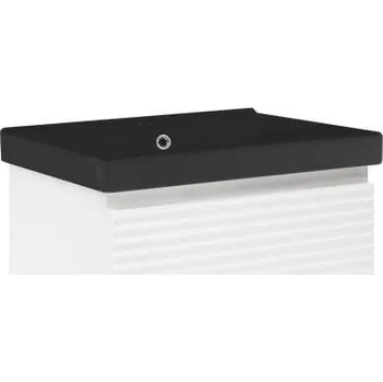 Koupelnová skříňka s umyvadlem Naturel Savona 58x43x45 cm bílá lesk SAVONA60BIU1B