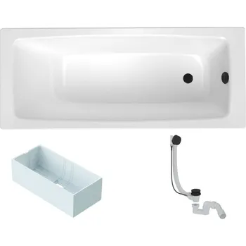 Umyvadlo Obdélníková vana SAT Feel 170x75 cm smaltovaná ocel levá i pravá SATBVFEEL170752