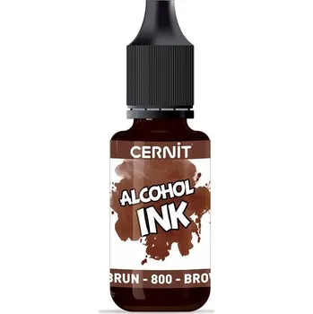 Alkoholový inkoust CERNIT 20 ml - hnědý