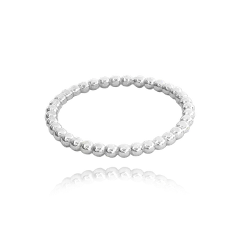 Prsten MINET Kuličkový stříbrný prsten Velikost prstenu: 57