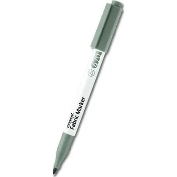 Popisovač na textil Monami Fabric Marker - šedá
