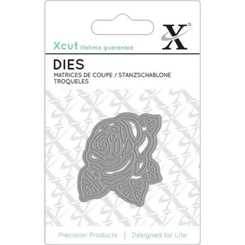 Kancelářská technika Kovová vyřezávací šablona Xcut MINI - Růže (1 ks)