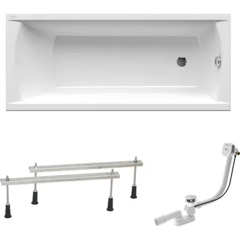 Umyvadlo Obdélníková vana SAT Fusion 170x70 cm akrylát levá i pravá SATVR170APN