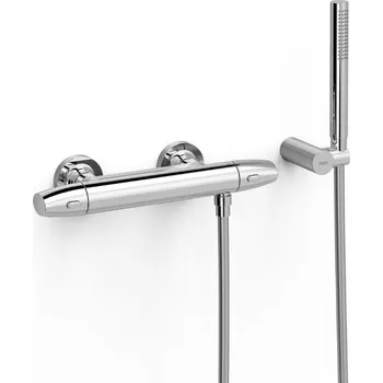 Vodovodní baterie Sprchová baterie TRES Over-Wall s vanovým setem 150 mm chrom 19016439