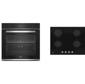 Varná deska Set spotřebičů Beko BBIM13300X + HILG64220S