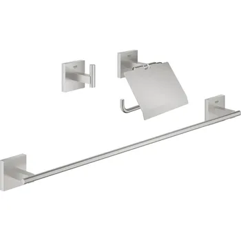 Sada doplňků GROHE Start Cube Accessories supersteel 41124DC0