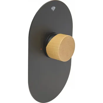 Vodovodní baterie Sprchová baterie SAT Fusion včetně podomítkového tělesa páka světlé dřevo SATBSFU210DSC