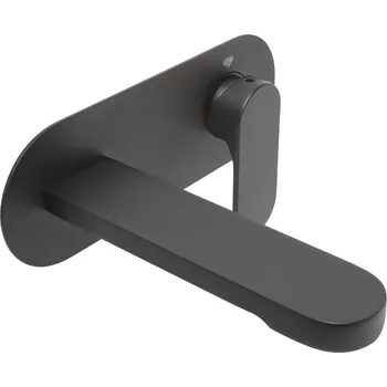 Vodovodní baterie Umyvadlová baterie SAT Fusion včetně podomítkového tělesa matná černá SATBSFU101CPC