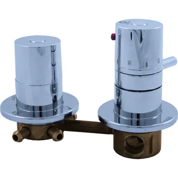 Vodovodní baterie Sprchová baterie RAV Slezák včetně podomítkového tělesa chrom X382T