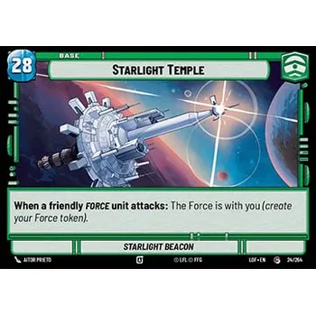 Sběratelská karetní hra Starlight Temple // Experience Token 024/264 - Legends of the Force Typ karty: Standard