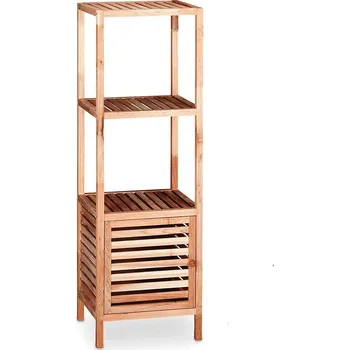 Regál Naturel Home 35,5x123x39,5 cm ořech mat HOMEREG4