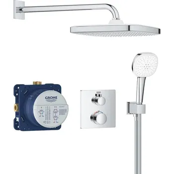 Sprchový systém GROHE Grohtherm včetně podomítkového tělesa chrom 34871000