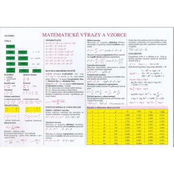 Matematika Matematické výrazy a vzorce - Výpočet geometrických obrazců