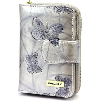 Luxusní dámská kožená peněženka Gregorio Santina, krémová