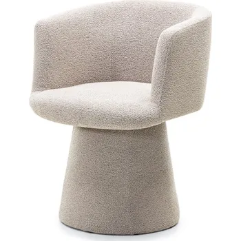 Křeslo Čalouněné otočné křeslo OTAKAR béžové