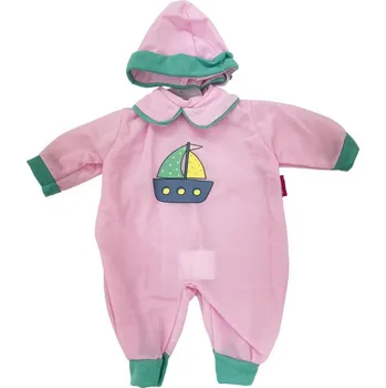 Doplněk pro panenku Dimian Oblečky pro panenku vel. 42 - 48 cm Bambolina Amore overal s lodičkou