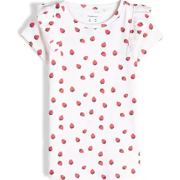 Dívčí tričko GATE Žebrované tričko s potiskem 8Y 425-0814/10