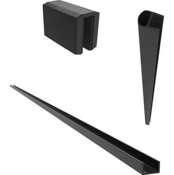 Pantový set pro Walk-in SAT, černá SATWIPANTC