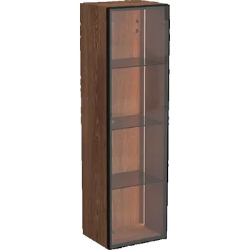 Nábytek Koupelnová skříňka vysoká VitrA Metropole Edge 35x30x120 cm ořech 67161