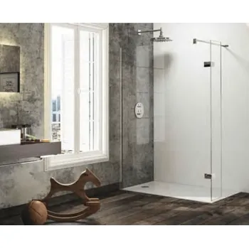 Sprchová zástěna walk-in 120 cm Hüppe Solva pure ST3604.092.322