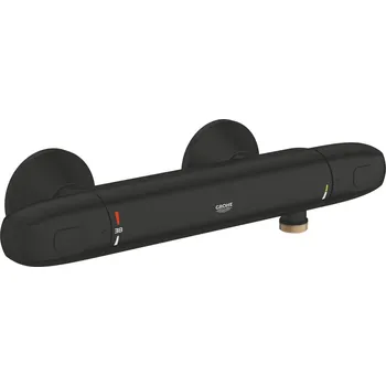 Vodovodní baterie Sprchová baterie GROHE Grohtherm 1000 bez sprchového setu 150 mm černá matná 348142433