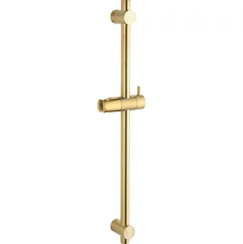 Sprchový set Sprchová tyč SAT DARK na stěnu broušené zlato SATBSSTDABZ