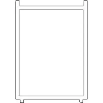 Rozšiřovací profil ke sprchovému koutu Siko TEX NDTEXROZP