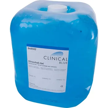 Vodivý gel CLINICAL – ultrazvukový gel, modrý 5 L
