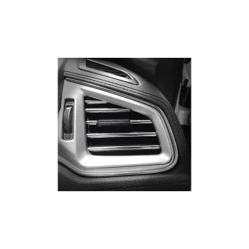 Lišty na ventilační mřížku auta 4L 8140 stříbrné