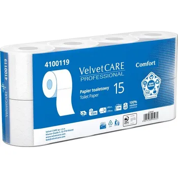 Toaletní papír 15 Velvet Care Comfort 2 vrstvy - 8 rolí