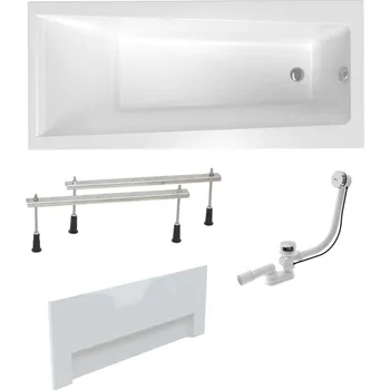 Umyvadlo Obdélníková vana Laguna Idea Plus 160x75 cm akrylát levá i pravá SIKOID1600ANPC