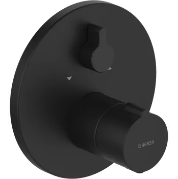 Vodovodní baterie Sprchová a vanová baterie Hansa Home bez podomítkového tělesa černá matná 8862904533