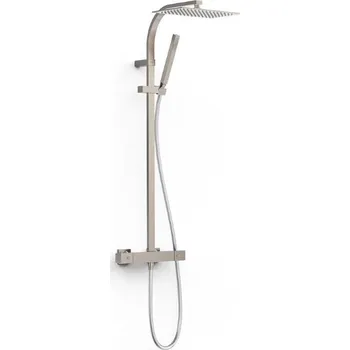 Sprchový set Sprchový systém TRES Over-Wall s termostatickou baterií nerez 19039306AC