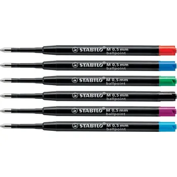 Náplň do psacích potřeb STABILO Ballpoint Refill náplň do kuličkového pera - lila