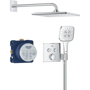 Sprchový systém GROHE Grohtherm SmartControl včetně podomítkového tělesa chrom 34865000