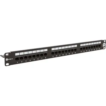 Patch panel Wirex WPP-5-U-24-1-BL