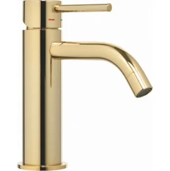 Vodovodní baterie Umyvadlová baterie Paffoni Light bez výpusti white gold LIG071WG