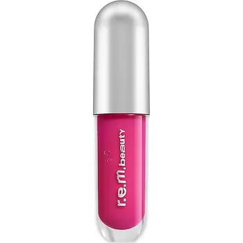 Lesk na rty 748528-ESSENTIAL DRIP LIP BALM - STRAWBERRY - Essential Drip – Mini tónovaný balzám na rty s kyselinou hyaluronovou - REM BEAUTY