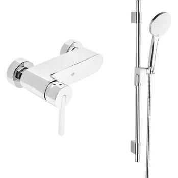 Vodovodní baterie Sprchová baterie SAT Fusion se sprchovým setem 150 mm chrom SATBSFU268TCHSET