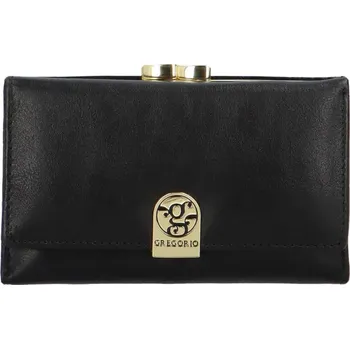 Peněženka Stylová dámská kožená peněženka Nora, černá