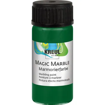 Speciální výtvarná barva Mramorovací barva Magic Marble 20 ml zelená