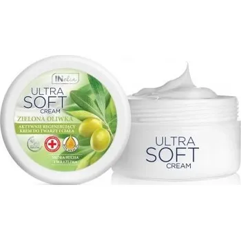 Tělový krém INELIA Ultra soft regenerační krém na tvář a tělo zelená oliva 200ml