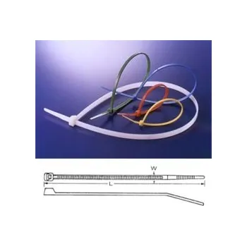 Organizace kabelů Pásek stahovací standard 380x4.8mm přírodní *