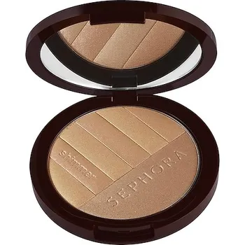 Přípravek na tvář 642406-NEW BRONZER SHIMMER-24 B - BRONZER SHIMMER – Duhový bronzující pudr - SEPHORA COLLECTION