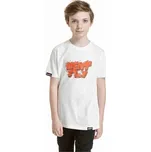Meatfly dětské tričko Rock White | Bílá | Velikost 134 | 100% bavlna